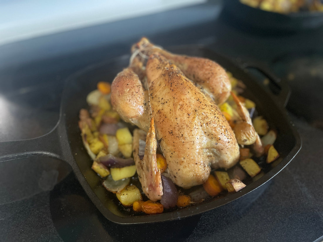 Oven-Roasted Whole Chicken