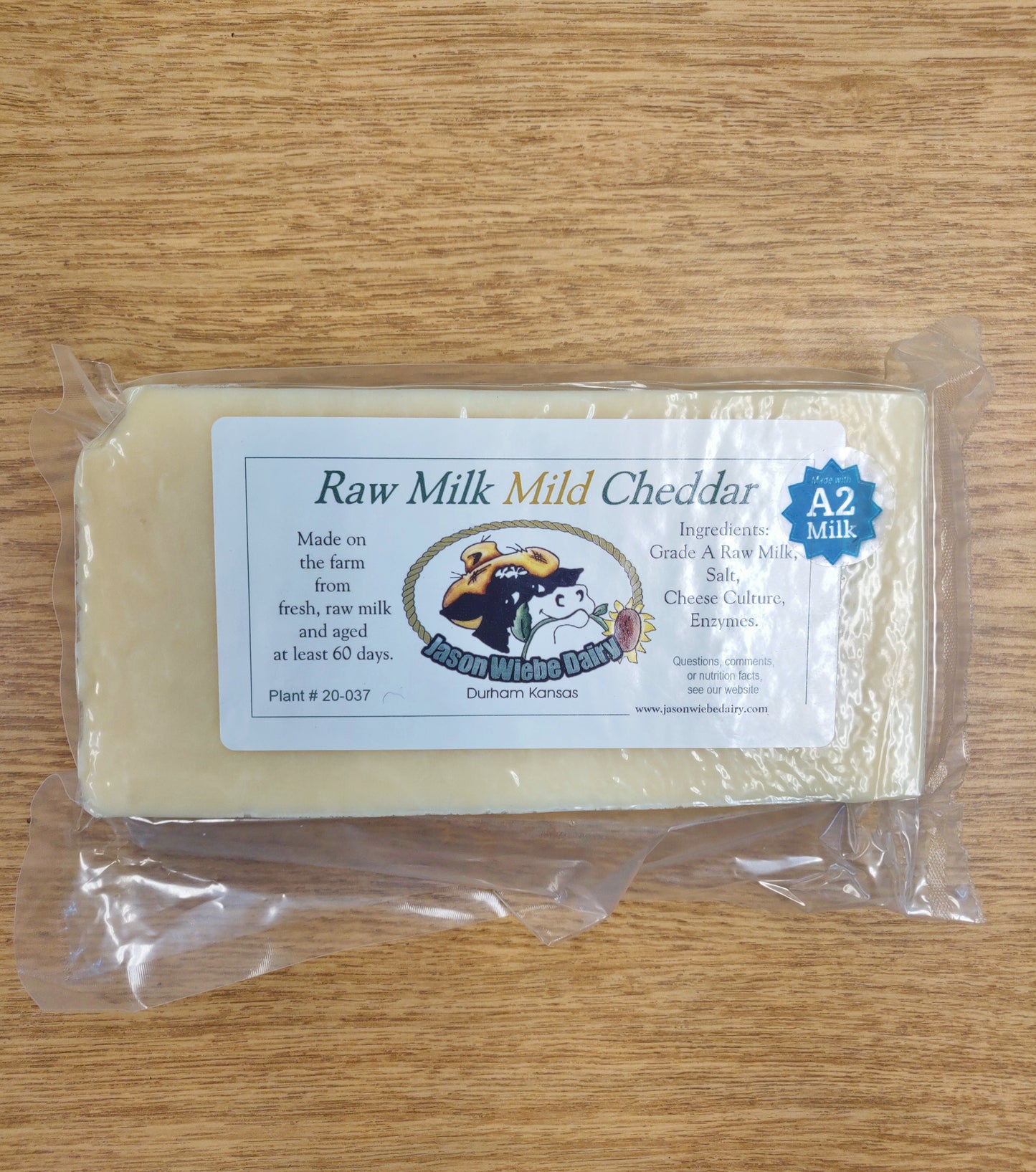 Cheese - Raw Milk Mild Cheddar