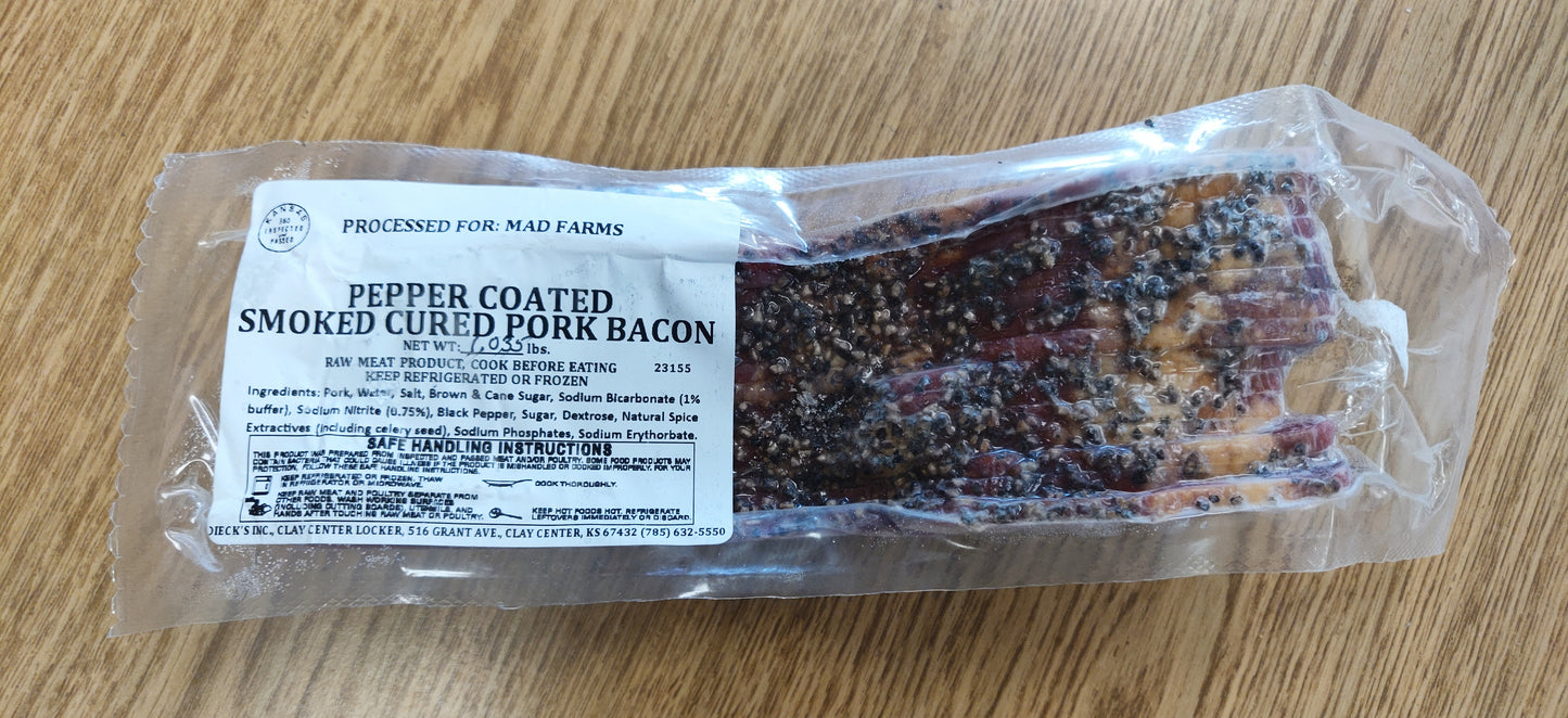 Pork - Bacon (Pepper-Coated)