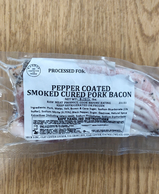 Pork - Bacon (Pepper-Coated)