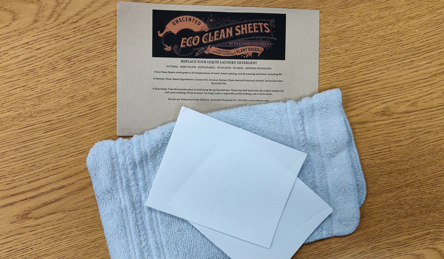 Laundry Detergent Sheets