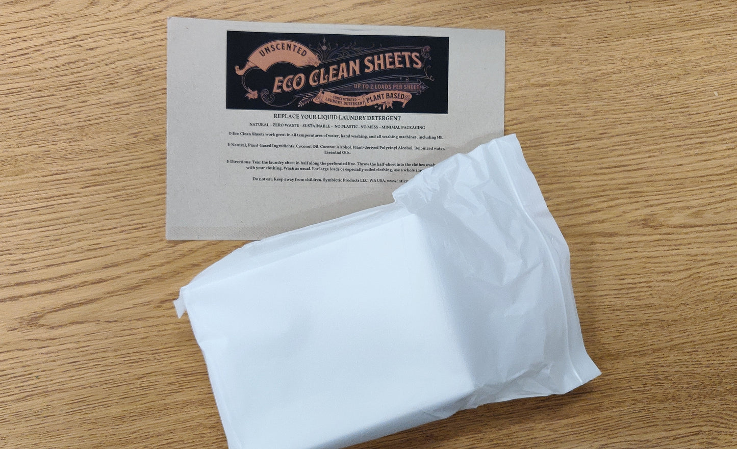 Laundry Detergent Sheets