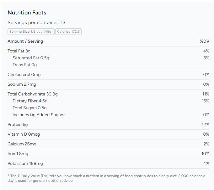 Oats - Quick