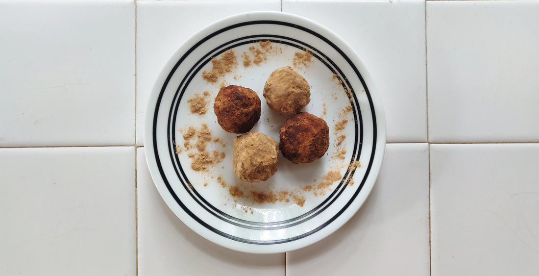 Carob, Fig, and Almond Balls