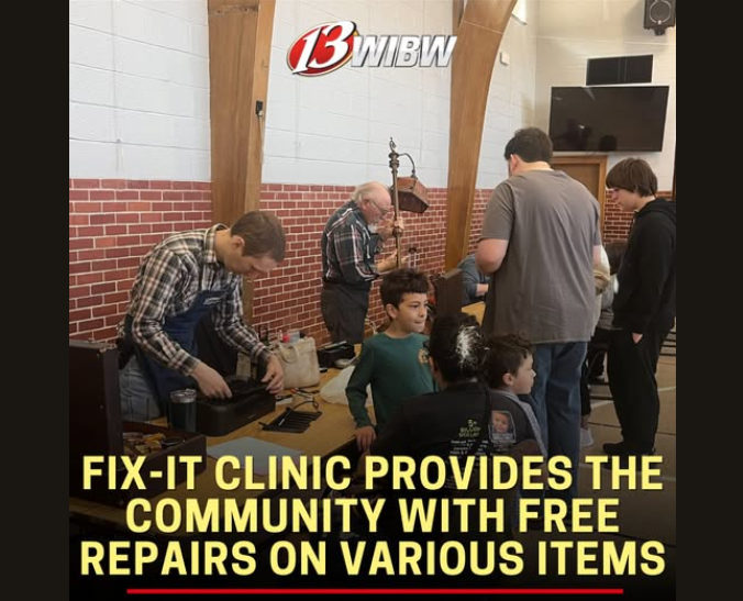 Fix-It Clinic Provides the Community with Free Repairs on Various Items