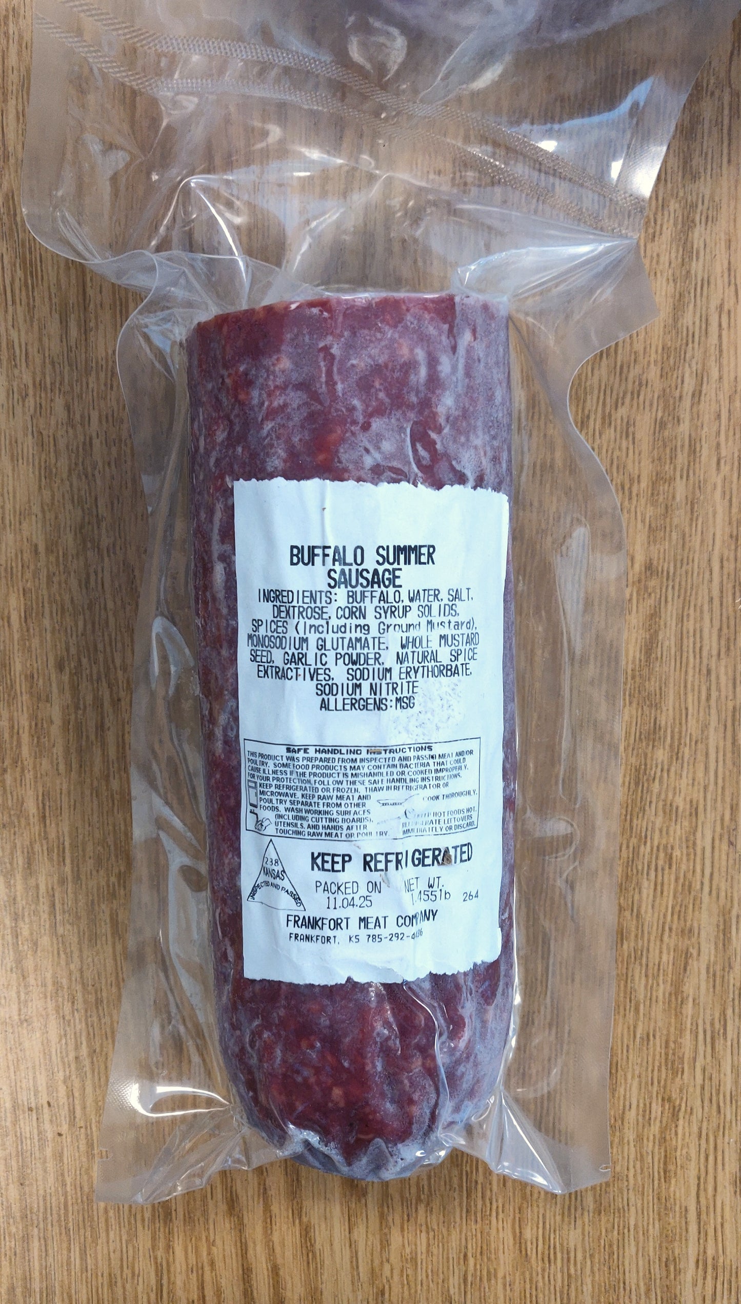 Bison - Summer Sausage