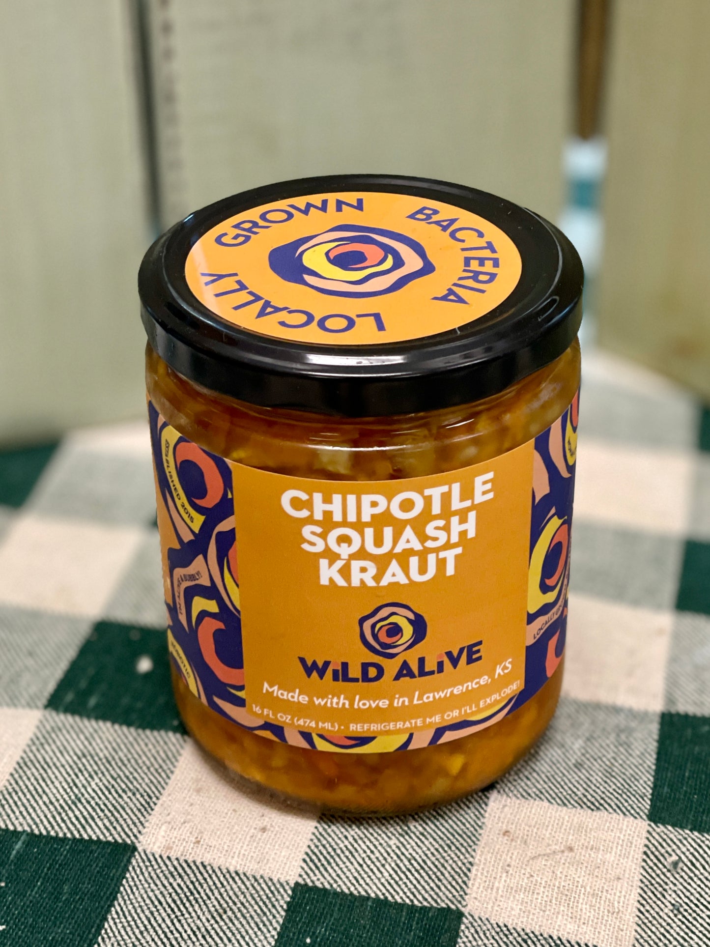 Chipotle Squash Kraut