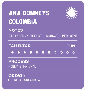 Coffee - Colombia Ana Donneys