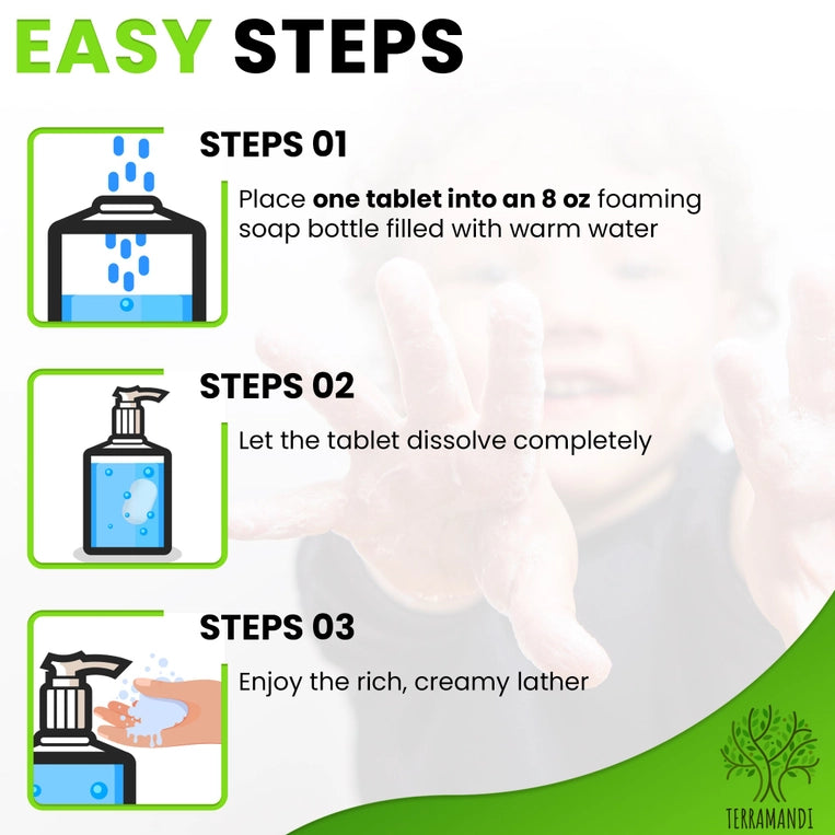 Foaming Hand Soap Tablets