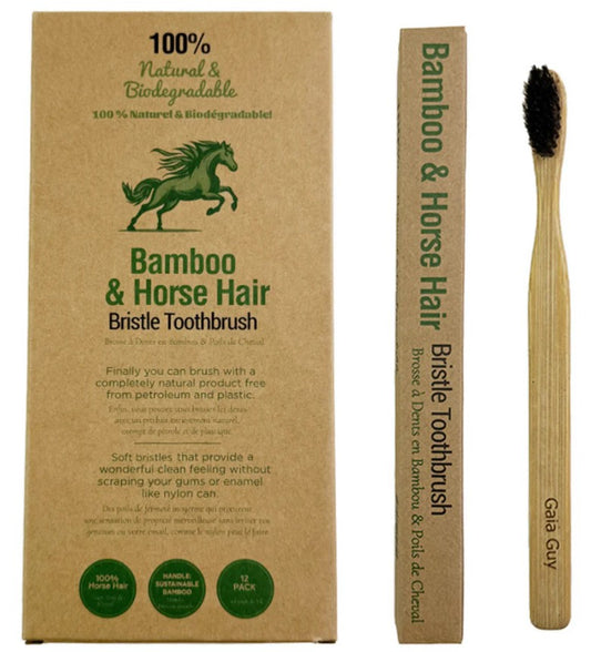 Toothbrush - Bamboo & Horsehair