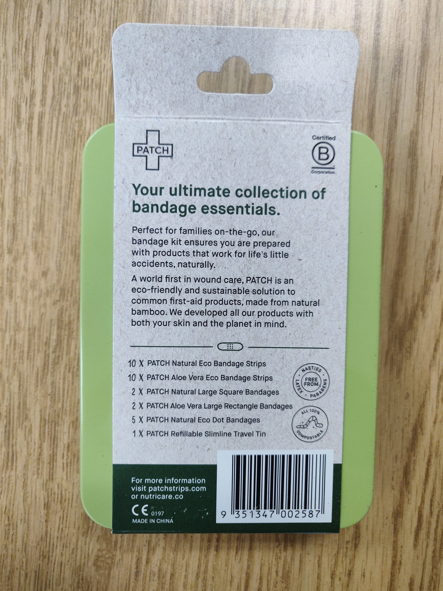 Bamboo Bandages