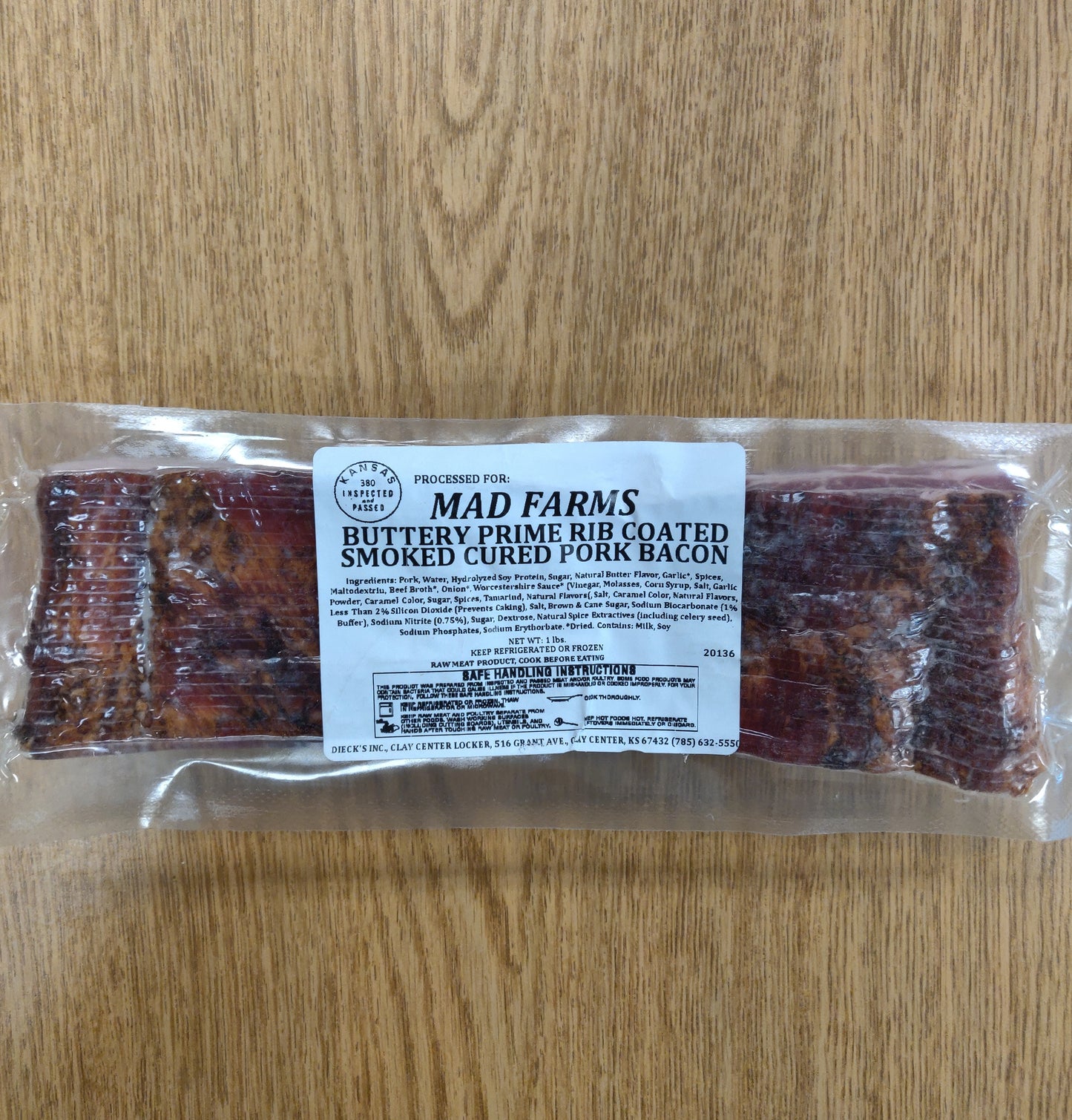 Pork - Bacon (Buttery Prime Rib)