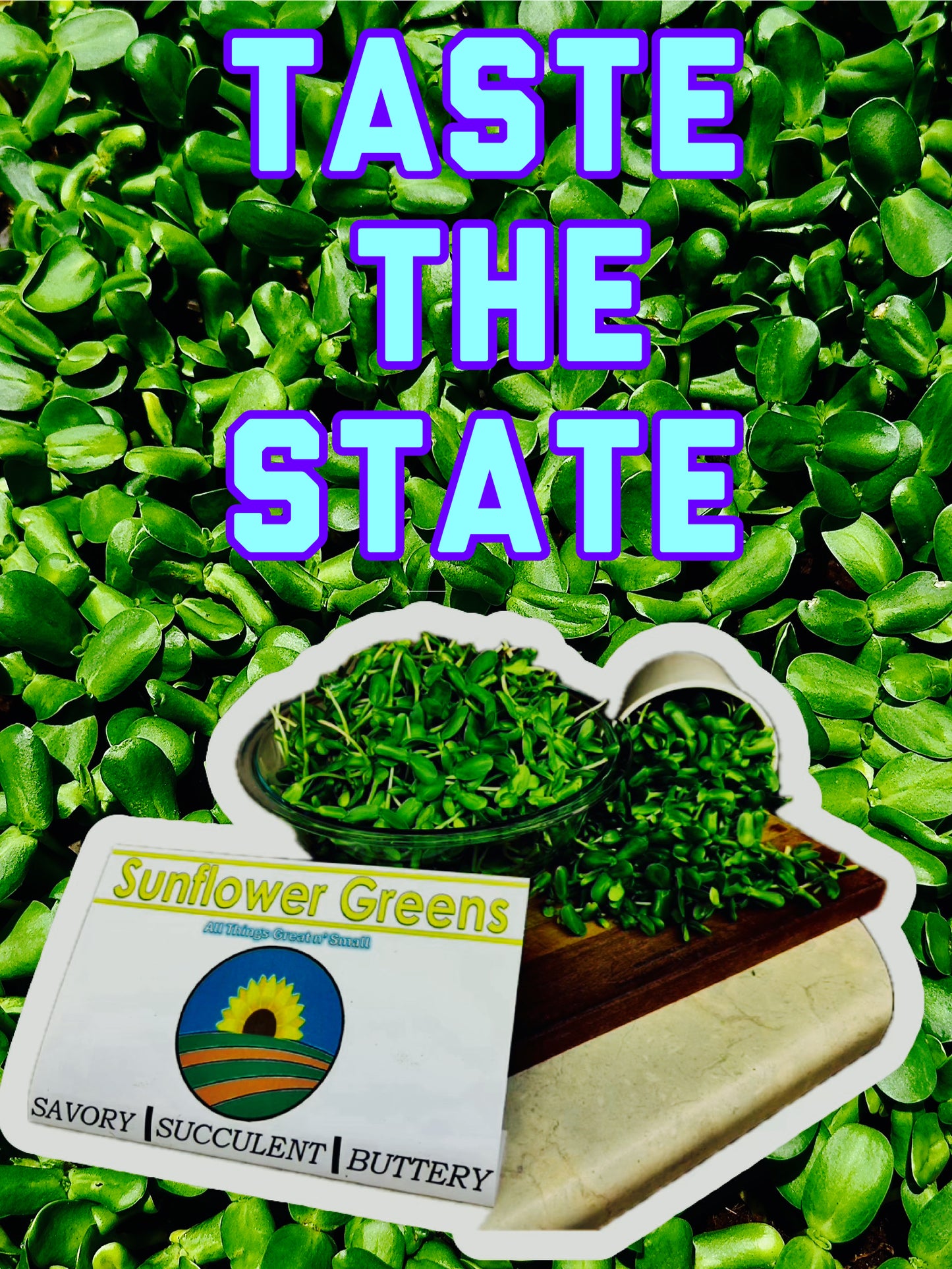 Microgreens - Sunflower Shoots