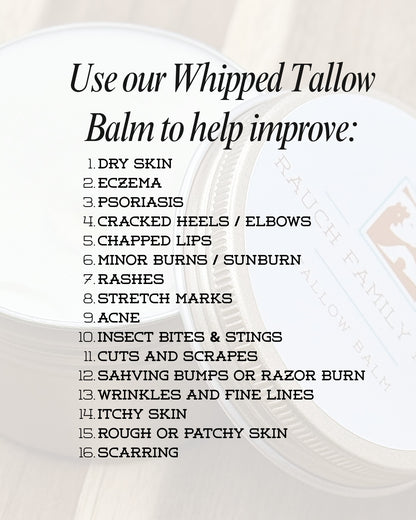 Tallow Balm - Magnesium-Infused